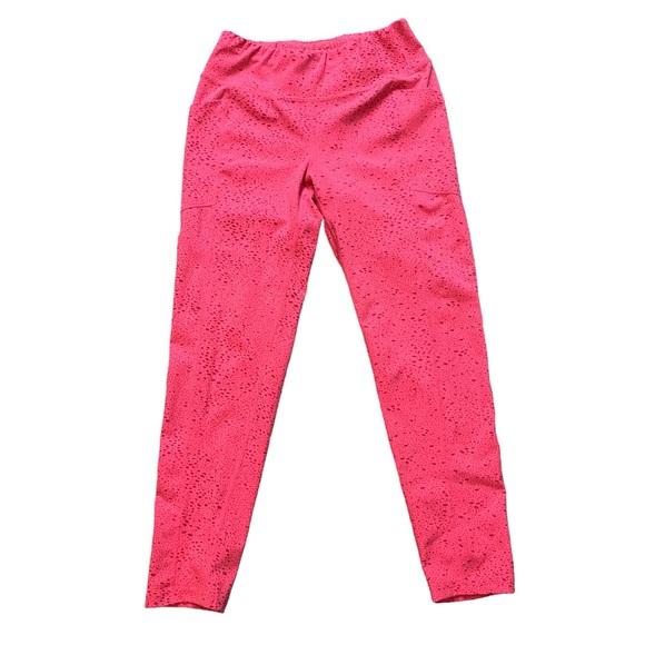 oiselle Pants - Oiselle Bright Pink Pocket Jogger Tights, Sz 6